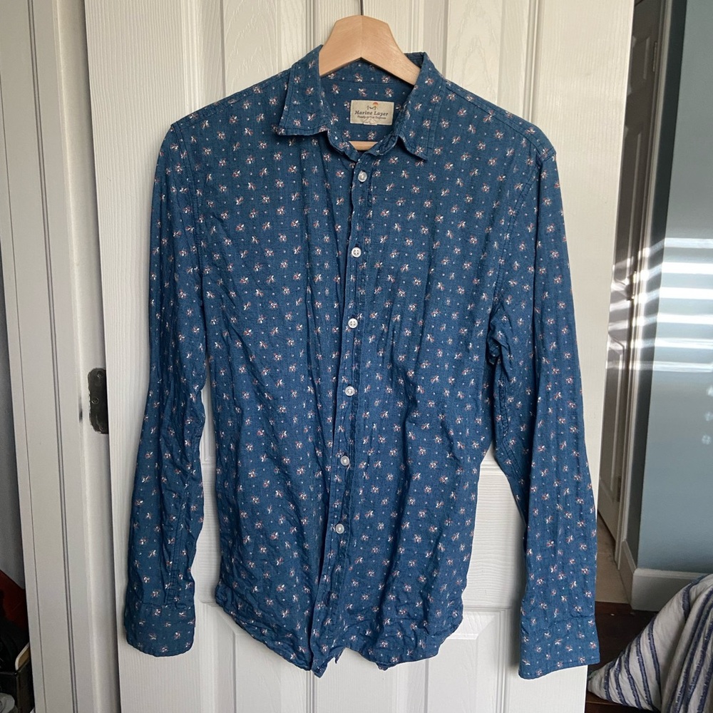 Marine Layer long sleeve button down
